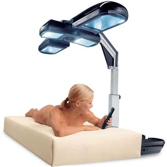 Philips Sunmobile HB871 met Nieuwe Lampen 3 Jaar garantie, Witgoed en Apparatuur, Zonnebanken en Gezichtsbruiners, Zo goed als nieuw