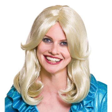 Barbie pruik blond, Verzenden, Nieuw, Feestartikel