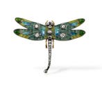 Broche - 14 karaat Geel goud, Antieke keizerlijke periode, Sieraden, Tassen en Uiterlijk, Antieke sieraden