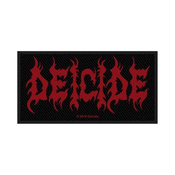 Deicide - Logo - patch officiële merchandise, Ophalen of Verzenden, Nieuw, Kleding