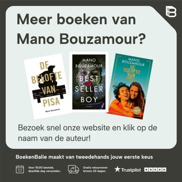 De belofte van Pisa - Mano Bouzamour 9789044650532, Verzenden, Zo goed als nieuw, Mano Bouzamour