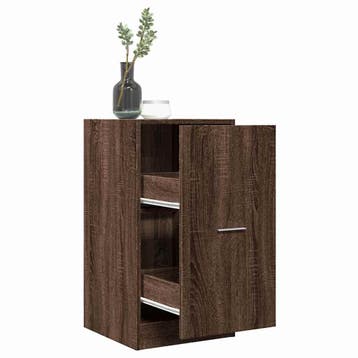 vidaXL Apothekerskast 40x41x77,5 cm bewerkt hout bruin, Verzenden, Nieuw