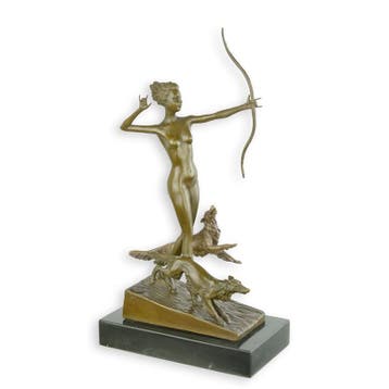 A BRONZE SCULPTURE CALLED LAST ARROW (Interieur), Verzenden, Nieuw