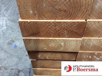 Douglas Balken 75x225 Goedkoop en Geschaafd, Tuin en Terras, Palen, Balken en Planken, Nieuw, 250 cm of meer, Balken
