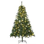 Kerstboom Met Decoratie 200 LEDs 745 Tips 112 X H180 Cm