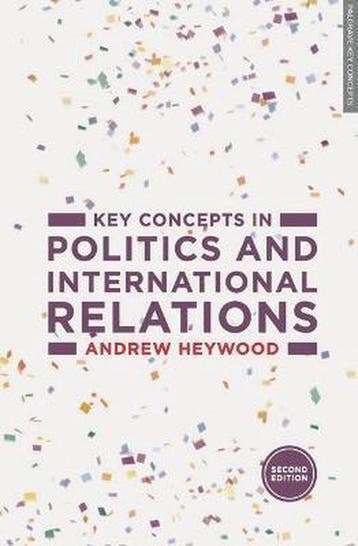 Key Concepts in Politics and International, 9781137489616, Verzenden, Zo goed als nieuw, HBO