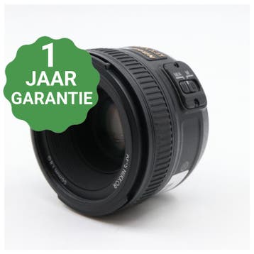 Nikon AF-S 50mm F/1.8G, Verzenden, Gebruikt