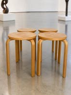 IKEA - Kruk - Frosta - Berkenhout, Birch - Vier Kleine