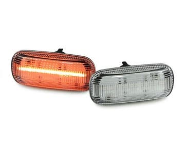 Zijknipperlichten Audi A3 8P, A4 8E, A6 4F C6 Tube chroom, Ophalen of Verzenden, Nieuw