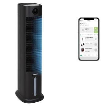 Smart Aircooler Ventilator Airconditioning Met Display 60m³, Witgoed en Apparatuur, Airco's, Ophalen of Verzenden, Refurbished