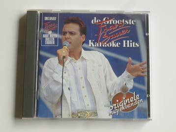 De Grootste Frans Bauer Karaoke Hits - Originele Muziekbande, Ophalen of Verzenden, Zo goed als nieuw