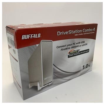 Bieden: Buffalo DriveStation Combo 4 HDD Enclosure - eSATA, Ophalen of Verzenden, Nieuw, Zeilboot of Motorboot
