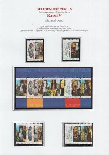 Nederland 2000/2000 - Complete Emissies Nederland met, Gestempeld