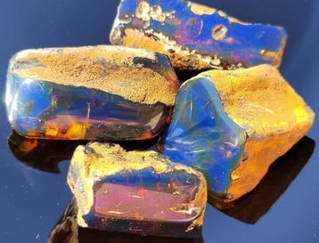 Blue Amber - Hoge kwaliteit! Geen minimumprijs.- 56 g