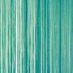 Deurgordijn draad gordijn draadjesgordijn 90x200 ZEEGROEN, Nieuw