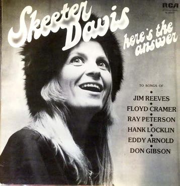 Skeeter Davis - Heres The Answer, Cd's en Dvd's, Vinyl | Pop, Ophalen of Verzenden, Gebruikt