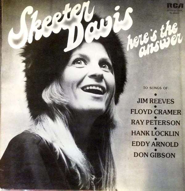 Skeeter Davis - Heres The Answer, Cd's en Dvd's, Vinyl | Pop, Gebruikt, Ophalen of Verzenden