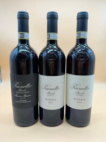 2016 Ris. Bussia Vigna Colonnello & 2017, 2019 Bussia,, Nieuw
