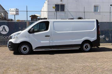 Veiling: Bestelwagen Renault Trafic Diesel 2019, Gebruikt, Renault, Wit, BTW verrekenbaar
