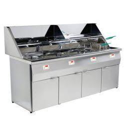 Bakwand Orlando 4 Pannen 4x 18 liter Met Randafzuiging, Nieuw in verpakking