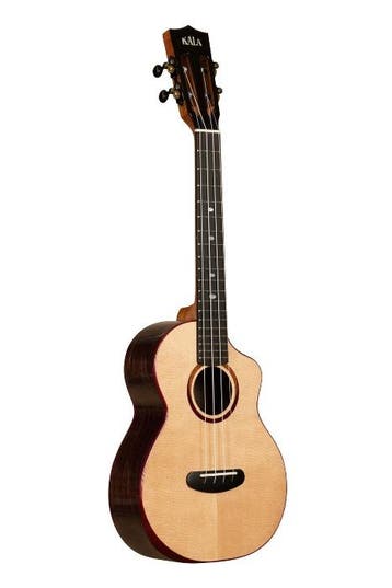 Kala Contour All Solid Gloss Spruce Rosewood Tenor Ukulele w, Verzenden, Nieuw