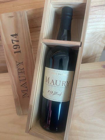 1974 NSCR, Maury - Maury DOC, Vin Doux Naturel - 1 Fles, Verzamelen, Nieuw