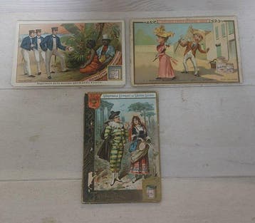 Frankrijk - Liebig S 219 / S 244 / S 288 - 3x Complete set -, Gelopen