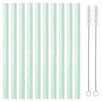 Fako Bijoux - Siliconen Rietjes Pastel XL - 10 Herbruikbare, Verzenden, Nieuw