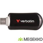 Verbatim 30225 Plectra 128GB USB-C Stick Zwart, Computers en Software, RAM geheugen, Verzenden, Nieuw