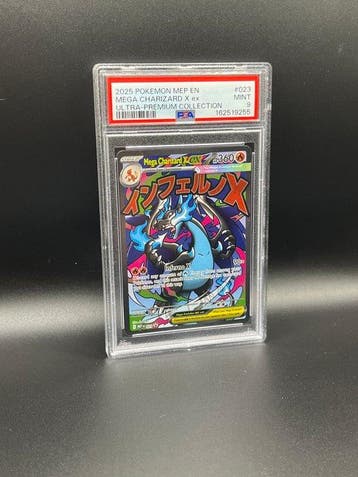 Pokémon - 1 Graded card - Charizard 023 Ultra Premium, Nieuw