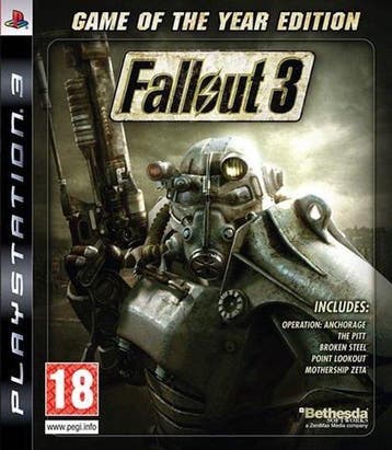 Fallout 3 GOTY Edition (PS3 Games), Ophalen of Verzenden, Zo goed als nieuw