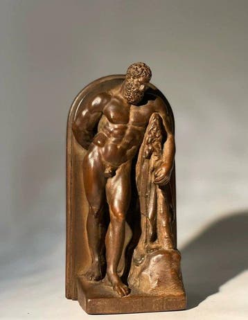 Koudgegoten keramiek van Herakles, de grootste held uit de, Verzamelen