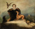 Italian school (XIX) - The Falconer