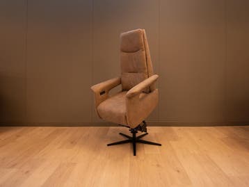 Zeus relax en sta op stoel met ACCU, NU 25% SHOWROOMKORTING!, Minder dan 75 cm, Moderne relax en sta op stoel, Ophalen of Verzenden