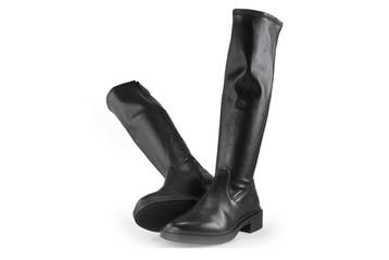 Omoda Laarzen in maat 39 Zwart, Hoge laarzen, Verzenden, Zwart, Omoda