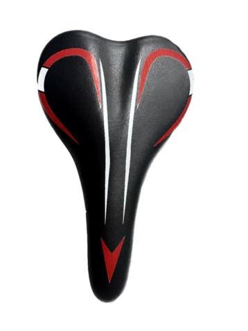 Fietszadel 26 & 24 Inch – Zwart - Rood | Comfortabel &, Ophalen of Verzenden, Nieuw, Hbs