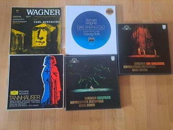 Richard Wagner - collection of 5 Works - inc. Walkyre ,, Nieuw in verpakking