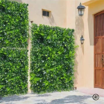 Kunstplant Muurdecoratie Groen - UV-bestendig Privacy Scherm, Verzenden, Nieuw