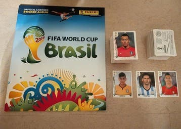 2014 Panini Neymar Jr., Lionel Messi, Cristiano Ronaldo, Nieuw