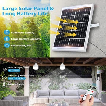 Solar Tuinverlichting - Buitenverlichting - Zonneenergie - A, Tuin en Terras, Buitenverlichting, Verzenden, Zo goed als nieuw