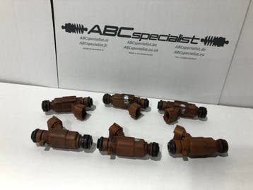 Audi A8 D3 4E W12 BHT 6.0 Injector set 6x 07C906031C, Gebruikt, Audi