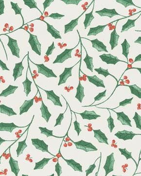 Half Panama Katoen Kerst Hulst, Hobby en Vrije tijd, Stoffen en Lappen, Nieuw, Overige kleuren