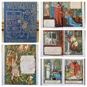 Walter Crane - Bluebeards Picture Book - Containing: