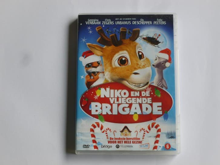 Niko en de vliegende Brigade (DVD) kerstfilm, Cd's en Dvd's, Dvd's | Kinderen en Jeugd, Ophalen of Verzenden