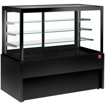 Diamond Koelvitrine | Zwart | +2°c/+6°c | 1200x780x1380mm, Ophalen of Verzenden, Nieuw