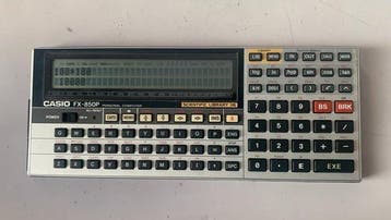 Casio, FX-850P - Rekenmachine - 1990-2000, Nieuw