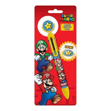 MULTI COLOURED PEN MARIO, Ophalen of Verzenden, Nieuw in verpakking