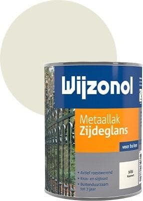 Wijzonol Metaallak Zijdeglans Roomwit 9235 750 ml, Ophalen of Verzenden, Nieuw