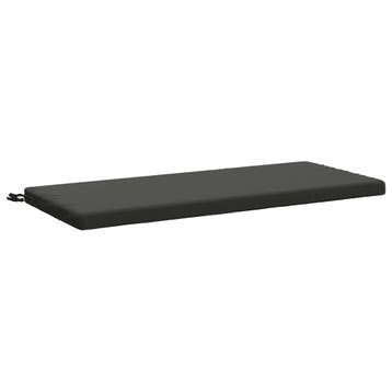 vidaXL Bankkussen SOEST 100% Polyester Antraciet 110 x 50 x, Huis en Inrichting, Woonaccessoires | Kussens, Verzenden, Nieuw