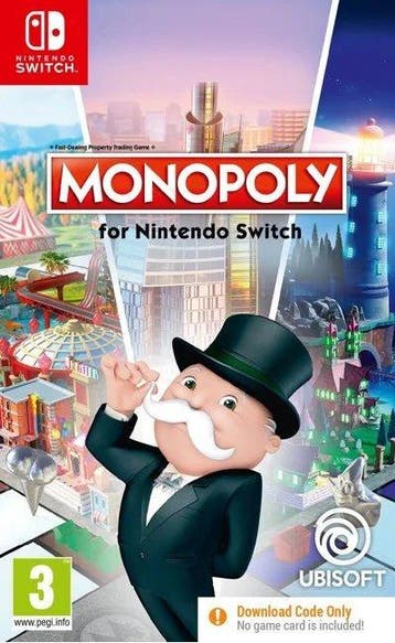 Monopoly (downloadcode in box) - Switch, Verzenden, Nieuw